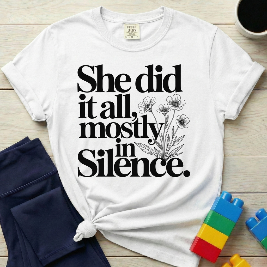 She Did It All T-shirt