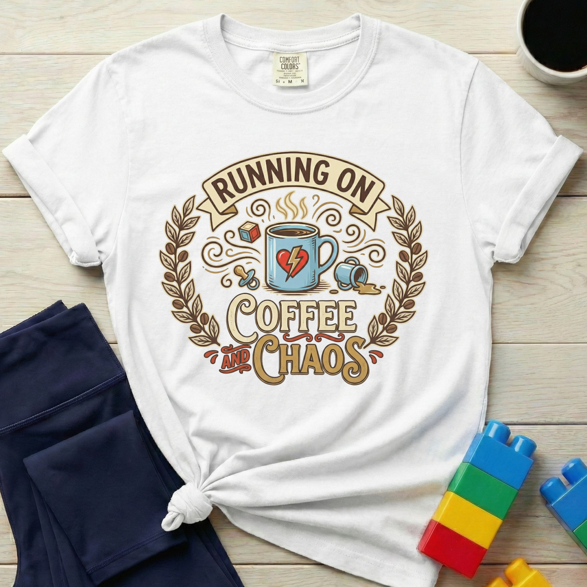 Running On Coffee & Chaos T-Shirt
