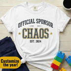 Official Sponsor Chaos Custom T-shirt